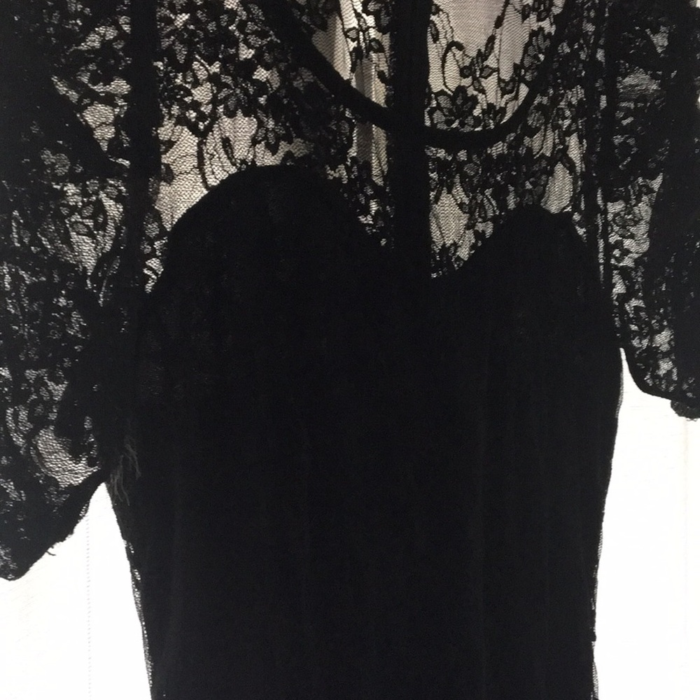 LUSH black lace dress